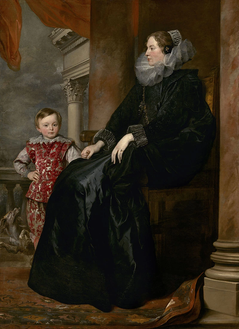 Ritratto di lady con il figlio - National Gallery of Art, Washington